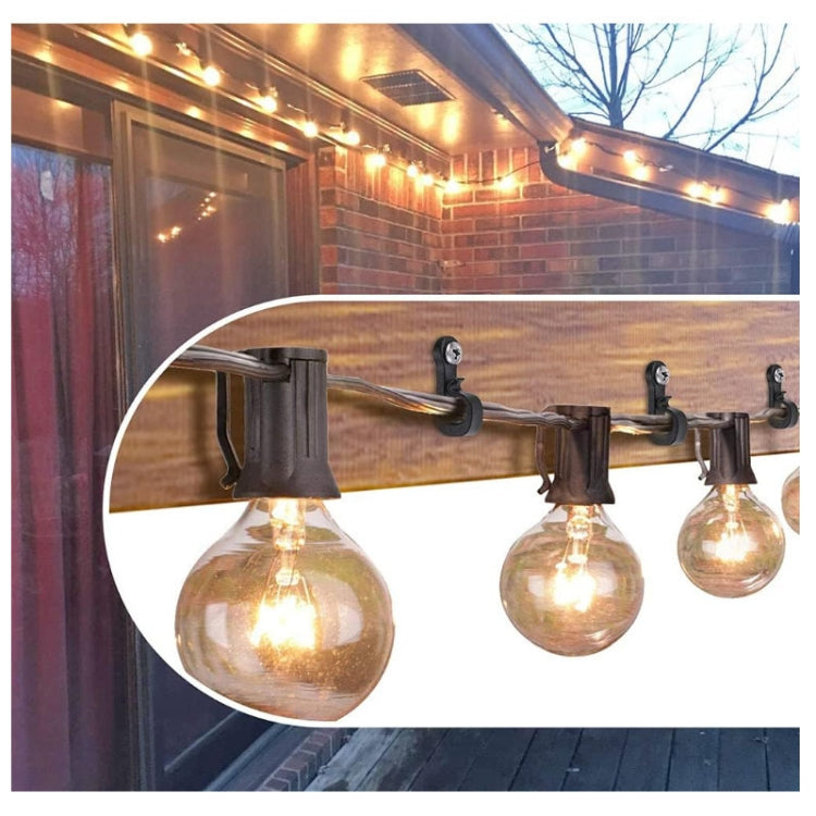 Crochets de suspension pour lumières de Noël avec vis Phillips pour fil et lumières LED, 10 pièces/boîte, 20 pièces/boîte, 30 pièces/boîte, 45 pièces/boîte