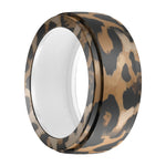 Pour Samsung Galaxy Ring / Oura Ring Housse de protection élastique en silicone imprimée résistante aux rayures, S, M