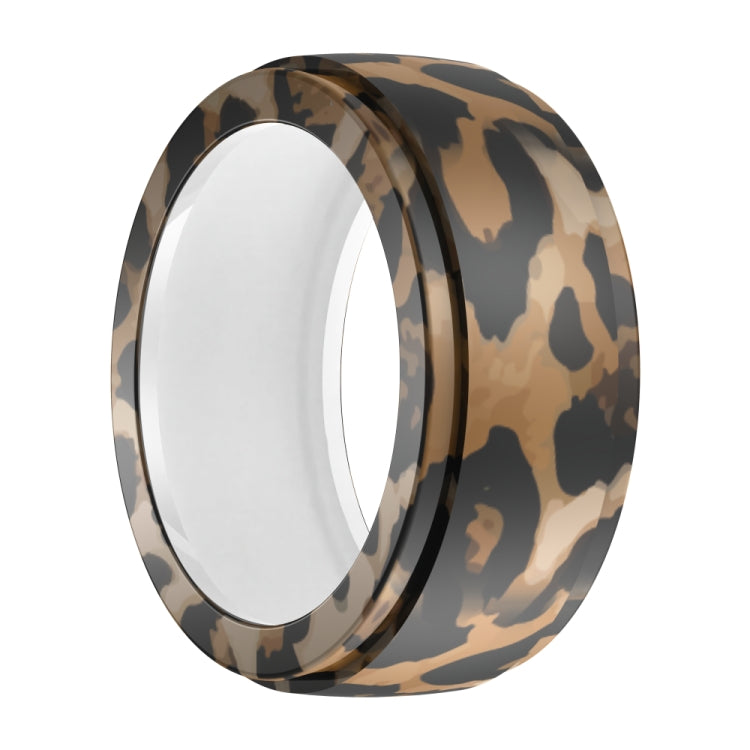 Pour Samsung Galaxy Ring / Oura Ring Housse de protection élastique en silicone imprimée résistante aux rayures, S, M