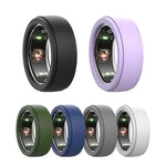 Pour Samsung Galaxy Ring / Oura Ring Étui en silicone de couleur unie résistant aux rayures, S