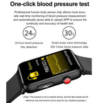 Montre connectée, Bague, ECG, Température, Fréquence cardiaque, Pression artérielle, Santé, Appel Bluetooth, Silicone noir, Silicone rouge, Silicone bleu, Cuir noir, Cuir marron