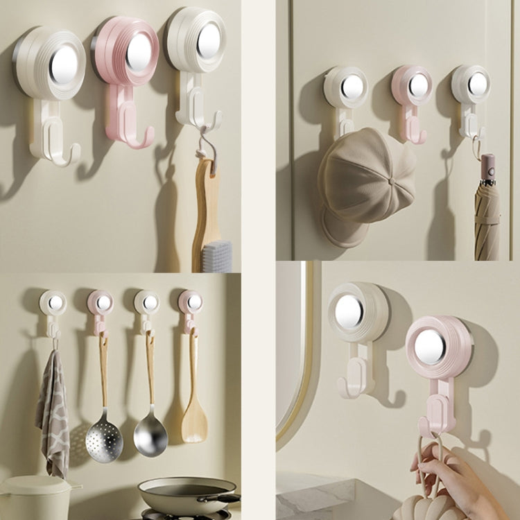 Crochet à ventouse rotatif, fixation murale, support pour serviettes, crochets à ventouse réutilisables pour douche