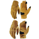 GHOST RACING Gants Moto Anti-chute Chauds Respirants à Doigts Complets, M, L, XL, XXL