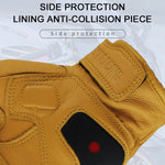 GHOST RACING Gants Moto Anti-chute Chauds Respirants à Doigts Complets, M, L, XL, XXL