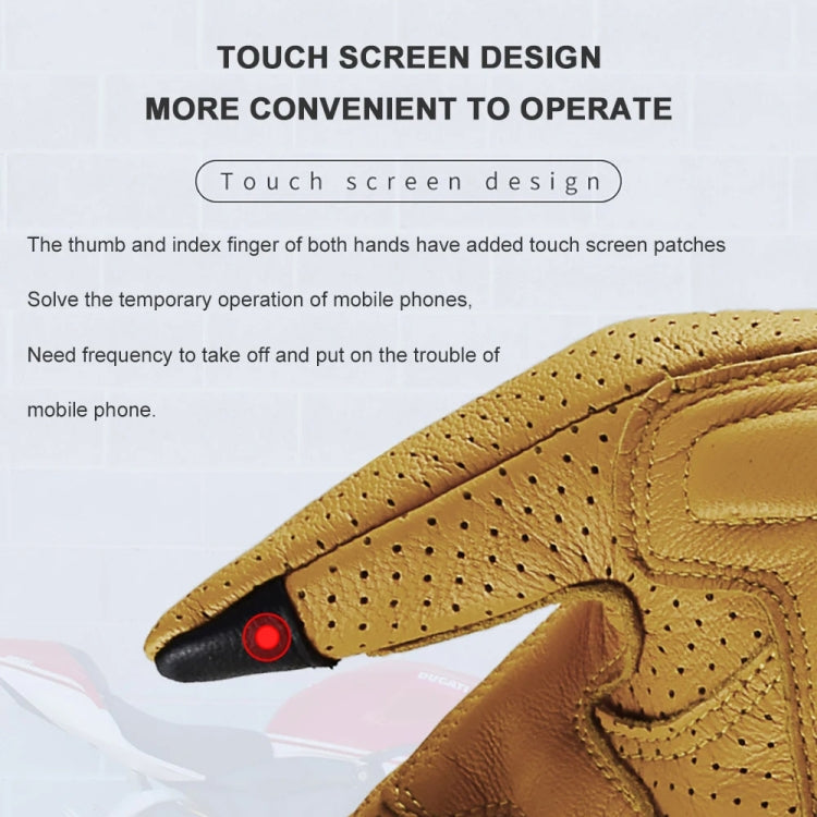 GHOST RACING Gants Moto Anti-chute Chauds Respirants à Doigts Complets, M, L, XL, XXL