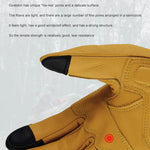GHOST RACING Gants Moto Anti-chute Chauds Respirants à Doigts Complets, M, L, XL, XXL
