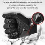 Gants de moto GHOST RACING respirants anti-chute avec coque en caoutchouc et écran tactile, M, L, XL, XXL