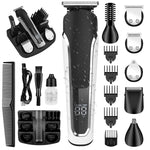 Kit de tondeuse électrique étanche 6 en 1 pour homme Tondeuse nez, tondeuse moustache, rasoir corporel, 8688, 8788, 8988