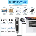 Kit de tondeuse électrique étanche 6 en 1 pour homme Tondeuse nez, tondeuse moustache, rasoir corporel, 8688, 8788, 8988