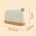 Boîte à savon portative scellée pour salle de bain domestique