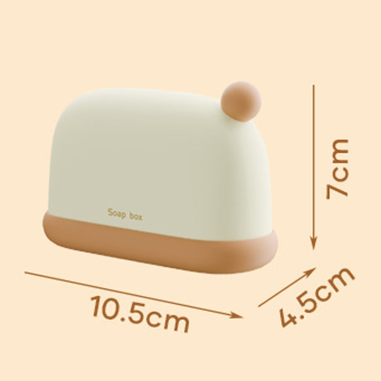 Boîte à savon portative scellée pour salle de bain domestique
