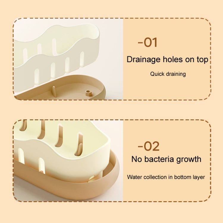Boîte à savon portative scellée pour salle de bain domestique
