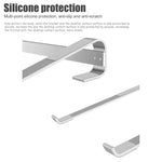 Support pour ordinateur portable en alliage d'aluminium, pour les ordinateurs portables de 10 à 18 pouces
