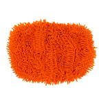 Pour balai Swiffer Sweeper et autres recharges de balai plat de 10 pouces, 2 chiffons éponges, polaire corail gris, polaire corail vert, rayé gris, chenille verte, chenille orange, chenille grise