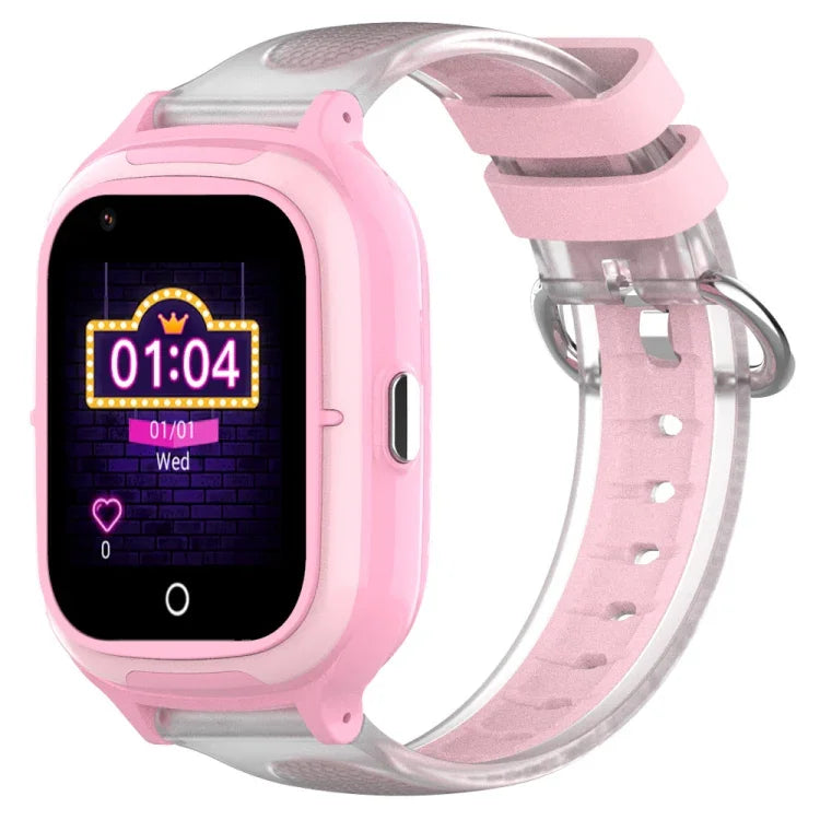 Montre connectée 4G pour enfants avec géolocalisation, étanche IP67, appels vidéo et vocaux