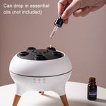 Diffuseur d'aromathérapie dynamique multi-jets avec lumières colorées, télécommande et humidificateur, prise UE, prise US, prise UK