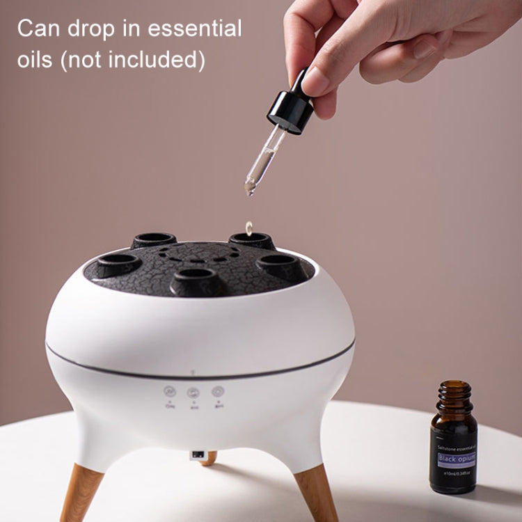 Diffuseur d'aromathérapie dynamique multi-jets avec lumières colorées, télécommande et humidificateur, prise UE, prise US, prise UK