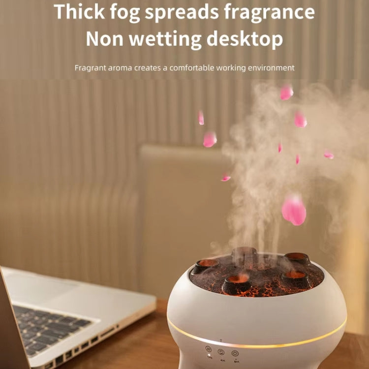 Diffuseur d'aromathérapie dynamique multi-jets avec lumières colorées, télécommande et humidificateur, prise UE, prise US, prise UK