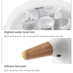 Diffuseur d'aromathérapie dynamique multi-jets avec lumières colorées, télécommande et humidificateur, prise UE, prise US, prise UK