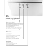 Diffuseur d'aromathérapie dynamique multi-jets avec lumières colorées, télécommande et humidificateur, prise UE, prise US, prise UK