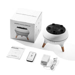 Diffuseur d'aromathérapie dynamique multi-jets avec lumières colorées, télécommande et humidificateur, prise UE, prise US, prise UK