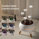 Diffuseur d'aromathérapie dynamique multi-jets avec lumières colorées, télécommande et humidificateur, prise UE, prise US, prise UK