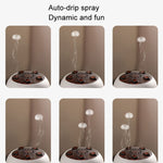 Diffuseur d'aromathérapie dynamique multi-jets avec lumières colorées, télécommande et humidificateur, prise UE, prise US, prise UK
