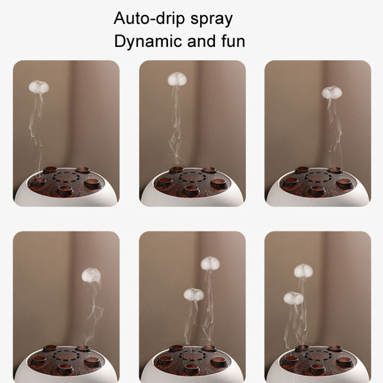 Diffuseur d'aromathérapie dynamique multi-jets avec lumières colorées, télécommande et humidificateur, prise UE, prise US, prise UK