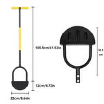 Outdoor Patio Manual Edging Shovel Household Gardening Lawn Edging Tool, Saw Tooth Edge, Sharpened V Edge