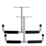Lot de 2 crochets de plafond robustes pour suspendre du bois, une échelle, des outils et d'autres articles encombrants