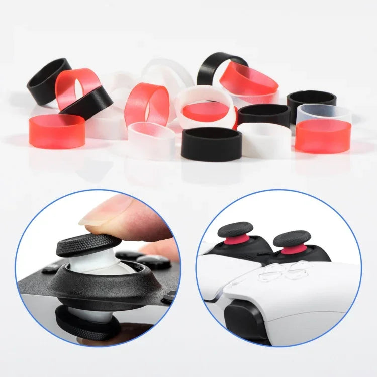 Lot de 12 paires de protections de joystick en silicone pour Steam Deck / PS4 / PS5 / Switch / Xbox, couleurs assorties