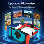 DEVASO Compatible avec les lunettes VR pour console de jeu Switch / Switch OLED, 1127225