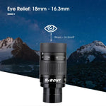Oculaire Zoom SVBONY SV135 1,25 pouce 7-21 mm, SV135