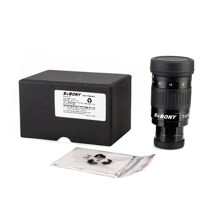 Oculaire Zoom SVBONY SV135 1,25 pouce 7-21 mm, SV135
