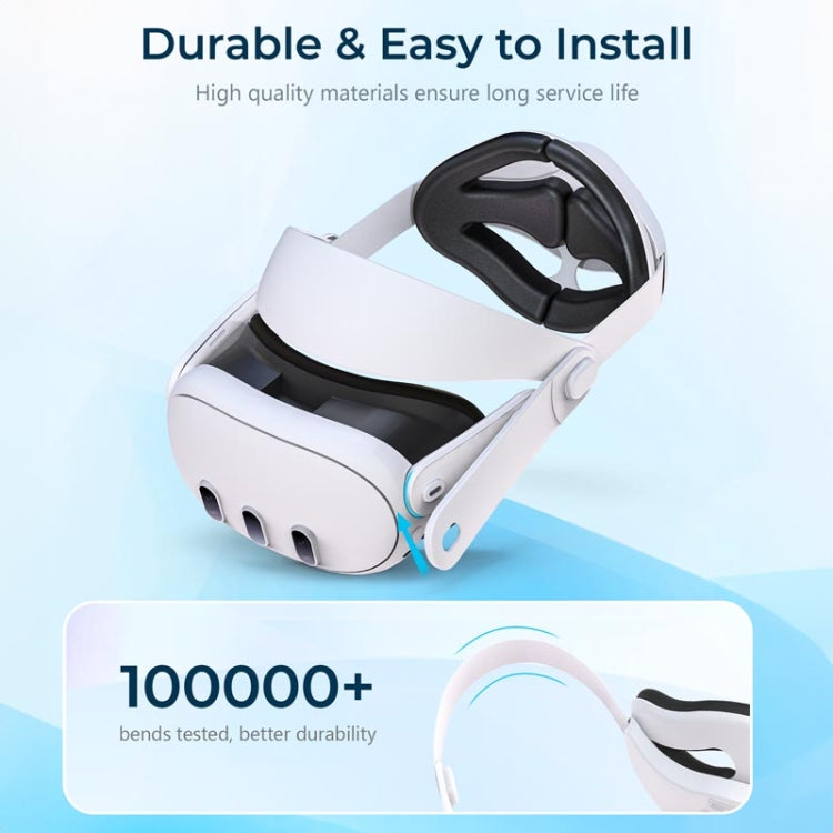 Pour Meta Quest 3 STARTRC GAMES Accessoires de confort et de décompression de serre-tête réglable Elite, Pour Meta Quest 3