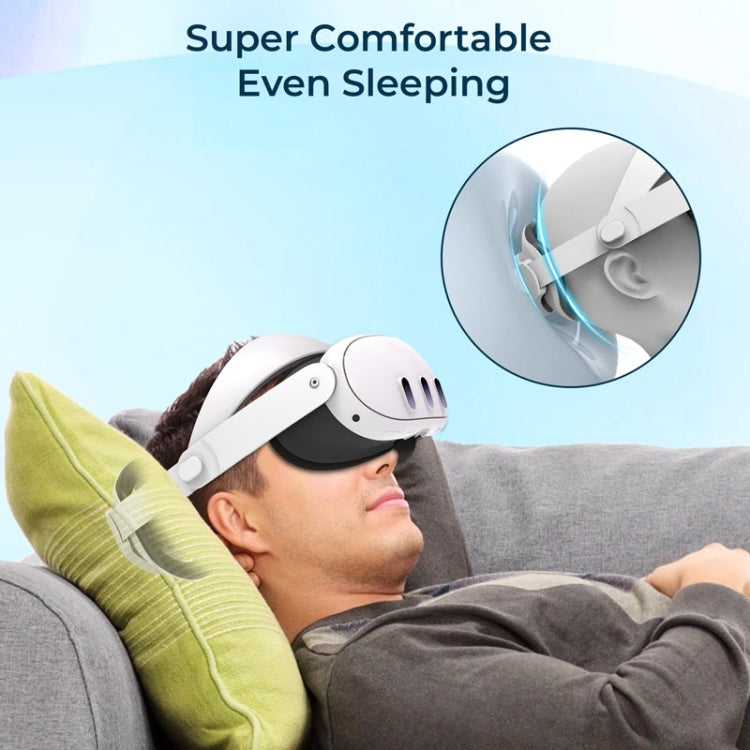 Pour Meta Quest 3 STARTRC GAMES Accessoires de confort et de décompression de serre-tête réglable Elite, Pour Meta Quest 3