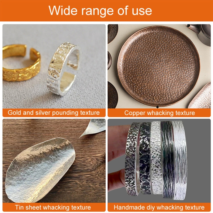 Handmade DIY Square Hammer Gold And Silver Jewelry Texture Hammer, No.1, No.2, No.3, No.4, No.5, No.6, No.7, No.8, No.9, No.10, No.11, No.12, No.13, No.14, No.15
