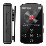 Lecteur MP3 Bluetooth musique HIFI sport clip écran tactile MP4, sans carte TF, 8GB, 16GB, 32GB, 64GB, 128GB