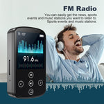 Lecteur MP3 Bluetooth musique HIFI sport clip écran tactile MP4, sans carte TF, 8GB, 16GB, 32GB, 64GB, 128GB