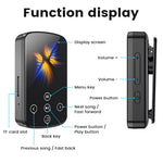 Lecteur MP3 Bluetooth musique HIFI sport clip écran tactile MP4, sans carte TF, 8GB, 16GB, 32GB, 64GB, 128GB