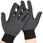 5 paires de gants de randonnée en nylon respirants, antidérapants avec particules de silicone, pour l'extérieur