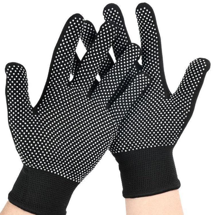 5 paires de gants de randonnée en nylon respirants, antidérapants avec particules de silicone, pour l'extérieur