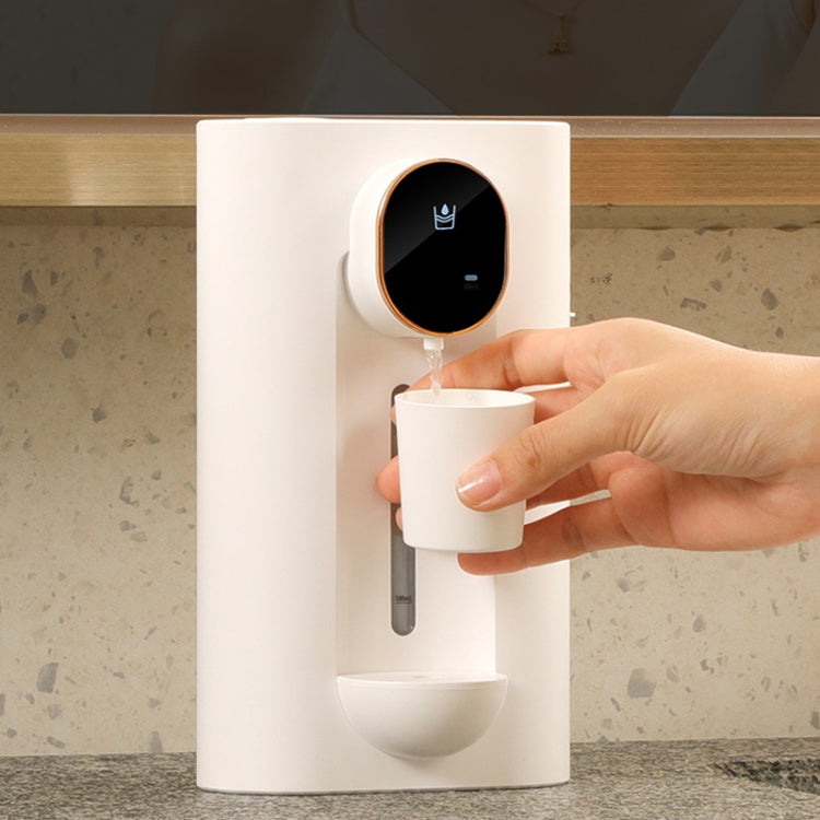 Distributeur automatique de bain de bouche 540 ml 3 niveaux quantitatifs avec 2 gobelets magnétiques, S7 Blanc, S7 Noir