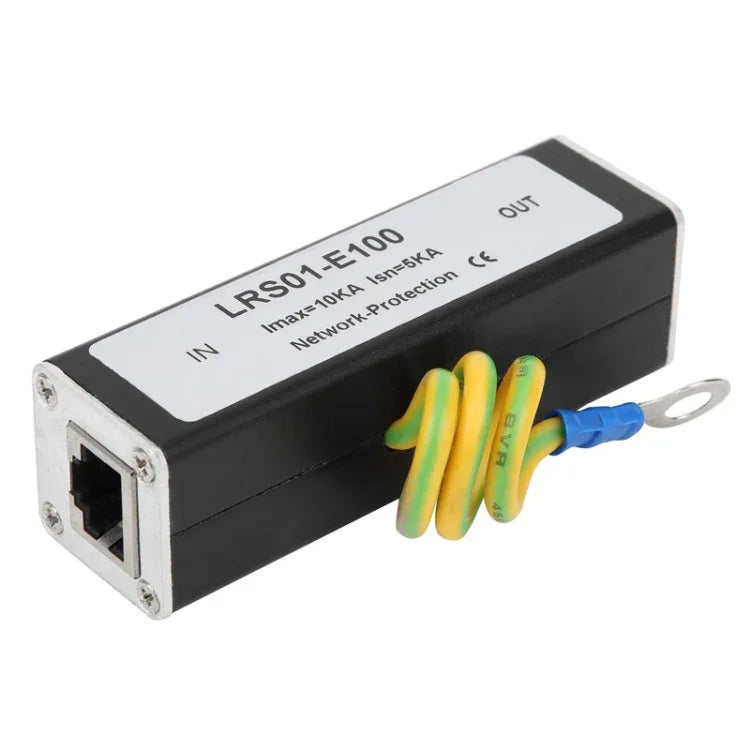 Protecteur Thunderbolt de signal vidéo de surveillance réseau, connecteur RJ45