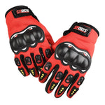 Gants de moto pour hommes, course, antidérapants, coque rigide, pleine main, écran tactile, taille unique