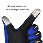 Gants de moto pour hommes, course, antidérapants, coque rigide, pleine main, écran tactile, taille unique