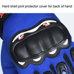 Gants de moto pour hommes, course, antidérapants, coque rigide, pleine main, écran tactile, taille unique