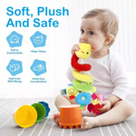Jouet Spirale pour Lit Bébé Chenille Dessin Animé Animal Bébé avec Hochet Abeille Poussette Suspendu Jouet Apaisant, H033B