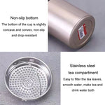 Bouteille isotherme en acier inoxydable 316, grande capacité, thermos sous vide, portable pour voiture, pour l'extérieur, 800 ml, 1000 ml