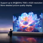 Adaptateur en U Type-C à affichage numérique coude à 180 degrés 140W 4.0, coude à 180 degrés